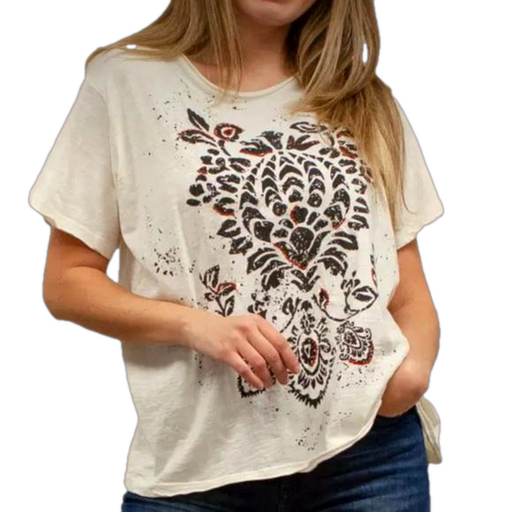 104. NWT WOMENS KYLA SEO XL DETAIL TOP